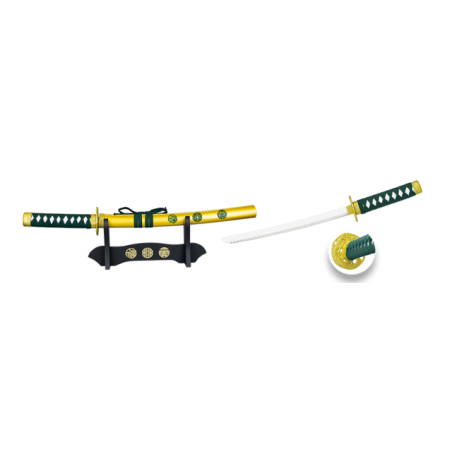 Katana TOLE10. Peana. Hoja 28 cm