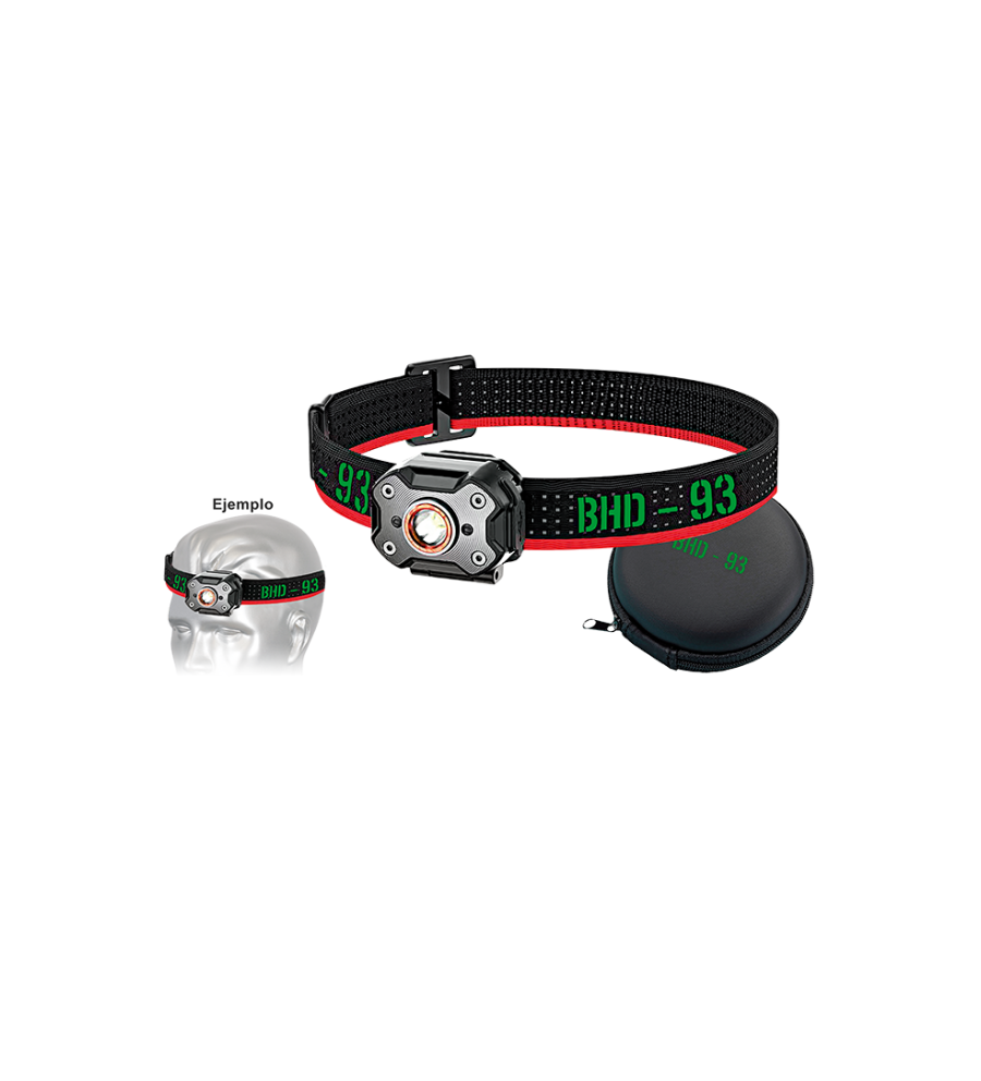 Linterna cabeza BHD-93 " MULTUM " 670 lm