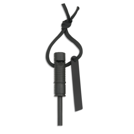 pedernal con silbato.