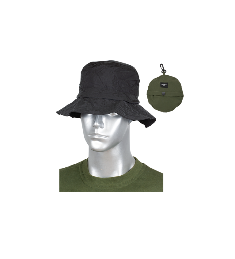 Sombrero Barbaric Negro Plegable