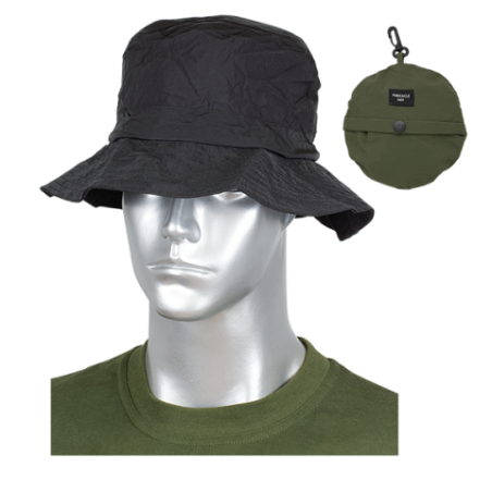 Sombrero Barbaric Negro Plegable