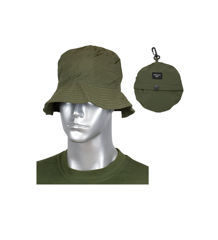 Sombrero Barbaric Verde Plegable