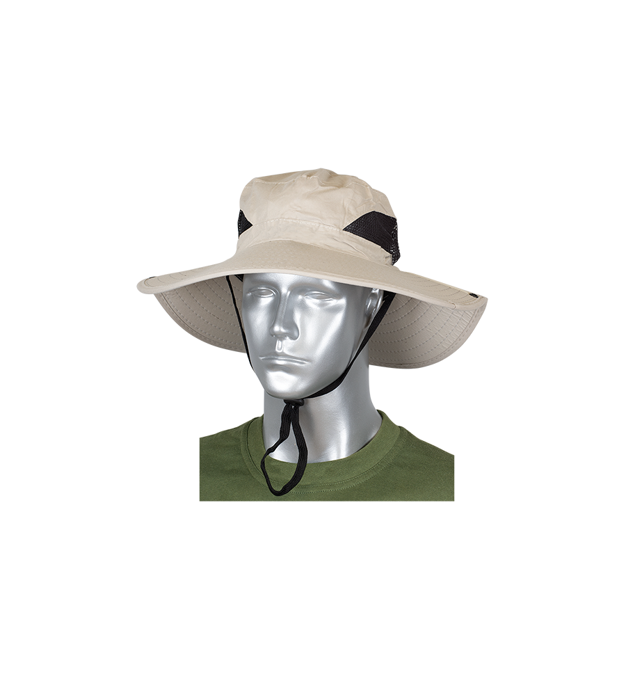 Sombrero Barbaric Gris con rejilla