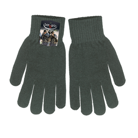 Guantes Verdes acrilicos talla unica