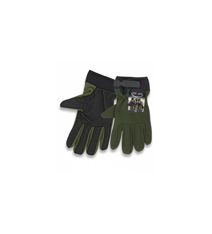Guantes Verdes Barbaric largo