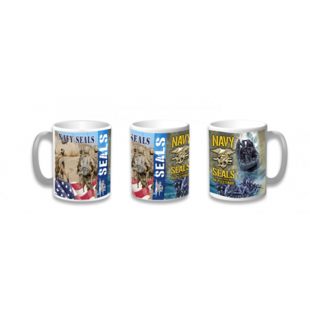 taza ceramica Navy Seals.