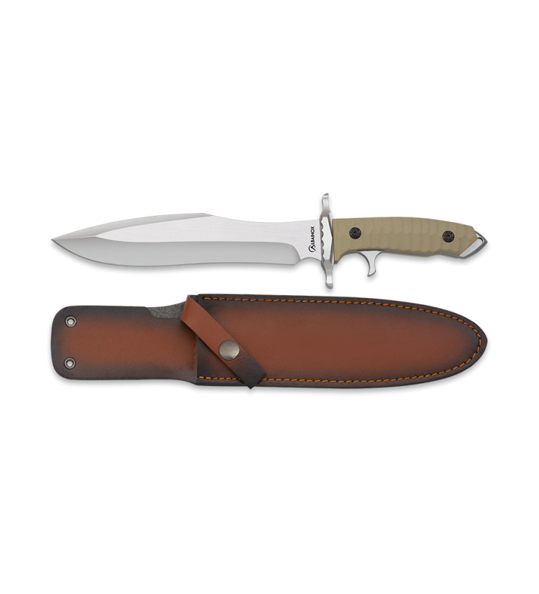 Cuchillo ALBAINOX 5Cr CNC, mango G10 h: