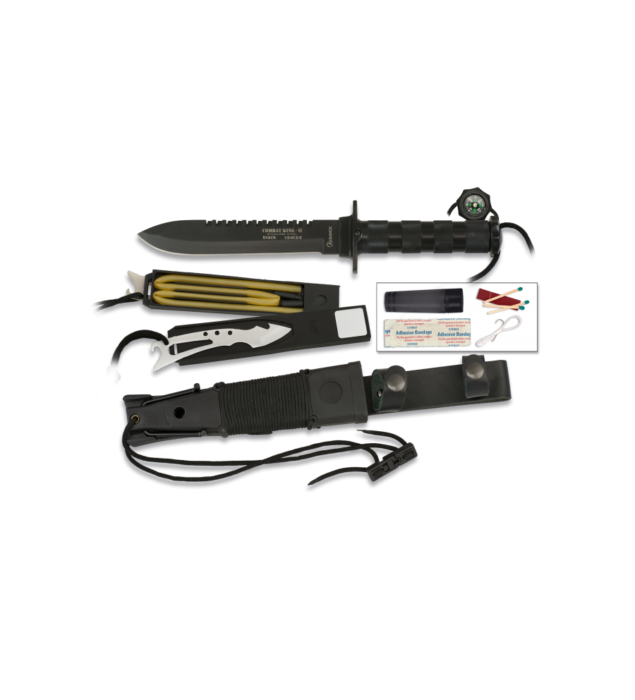 Cuchillo ALBAINOX SUPERVIVENCIA.C/F.16cm