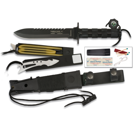 Cuchillo ALBAINOX SUPERVIVENCIA.C/F.16cm