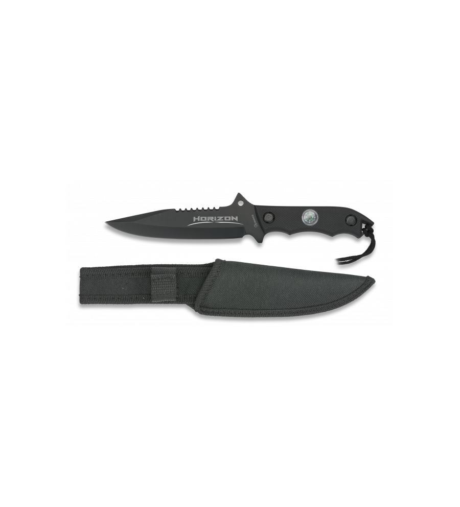 cuchillo Albainox HORIZON. negro. h:13.2