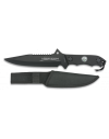 Cuchillo Albainox HORIZON negro. hoja:18
