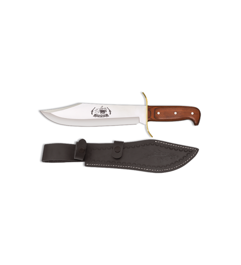 Cuchillo Albainox Cowboy. madera. 25.1