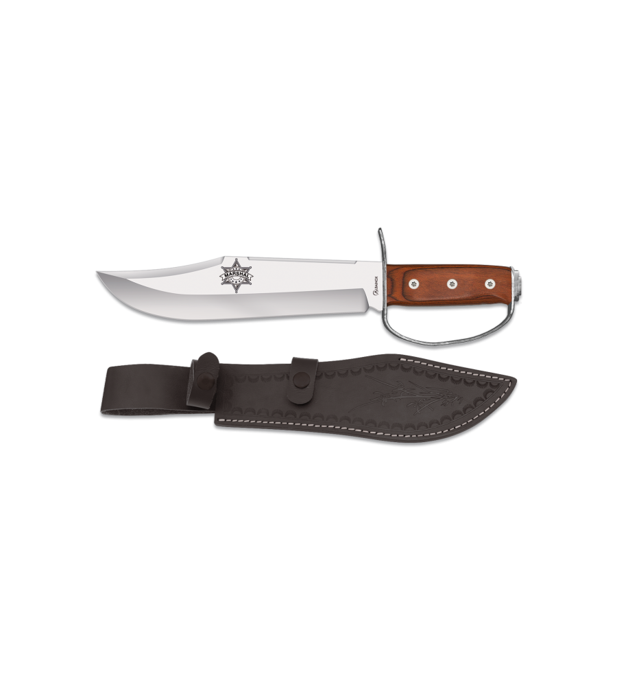cuchillo albainox con defensa, satin.