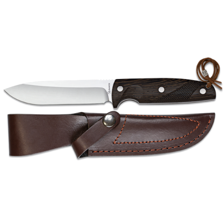 cuchillo albainox caza madera wengue.