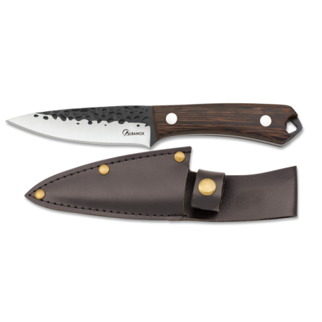 cuchillo madera wengué Albainox. 10.5cm