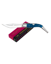 Navaja BANDOLERA Nº 000. Stamina azul.Ho