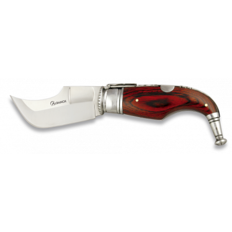 Navaja CAPAORA Nº0.Madera.Hoja: 7.5 cm