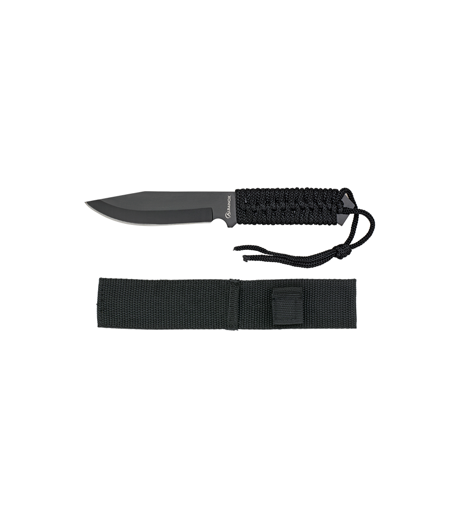 Cuchillo Black army Albainox  H.11 cm