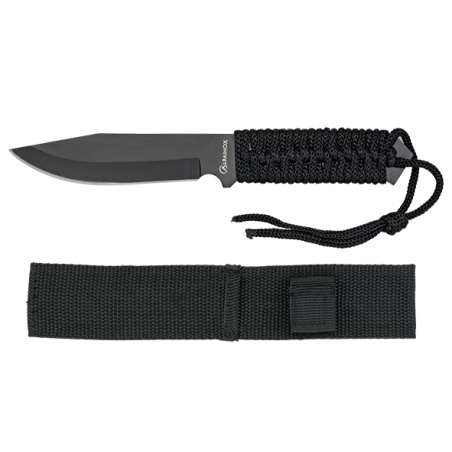 Cuchillo Black army Albainox  H.11 cm