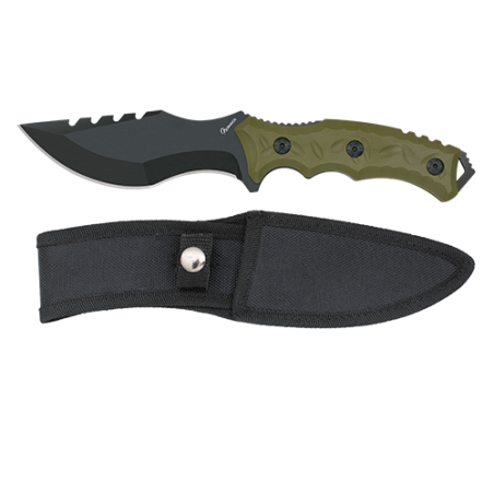 Cuchillo táctico Albainox ABS verde h: 1
