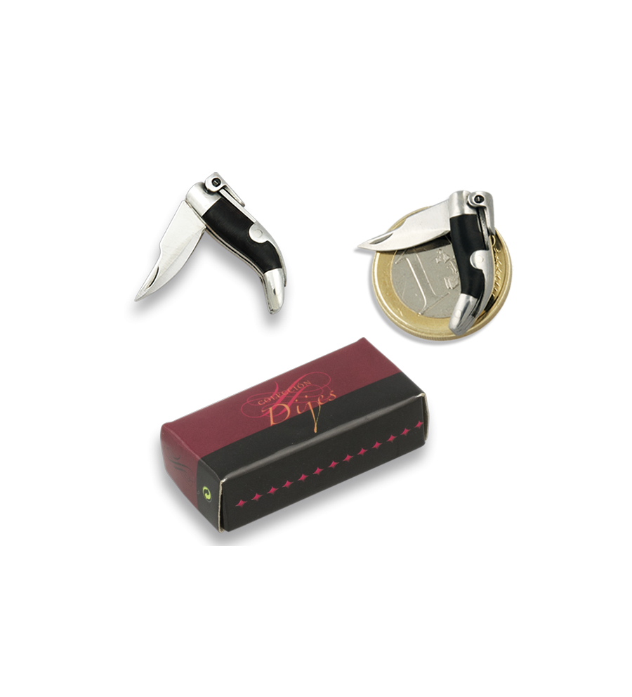 Navaja miniatura DIJE TEJA. Hoja: 1.6 cm