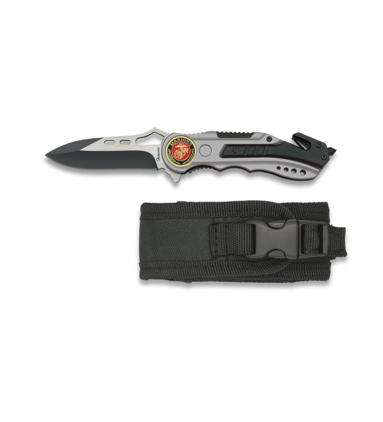 Navaja Albainox gris sin sierra. h:6.5