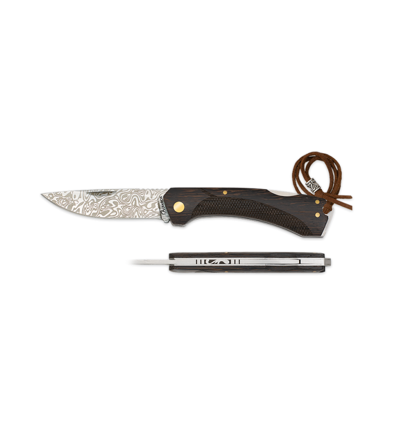 navaja Albainox madera decorada  hoja: 8