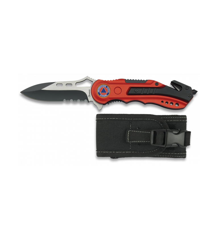 navaja albainox  seguridad con funda.8.1