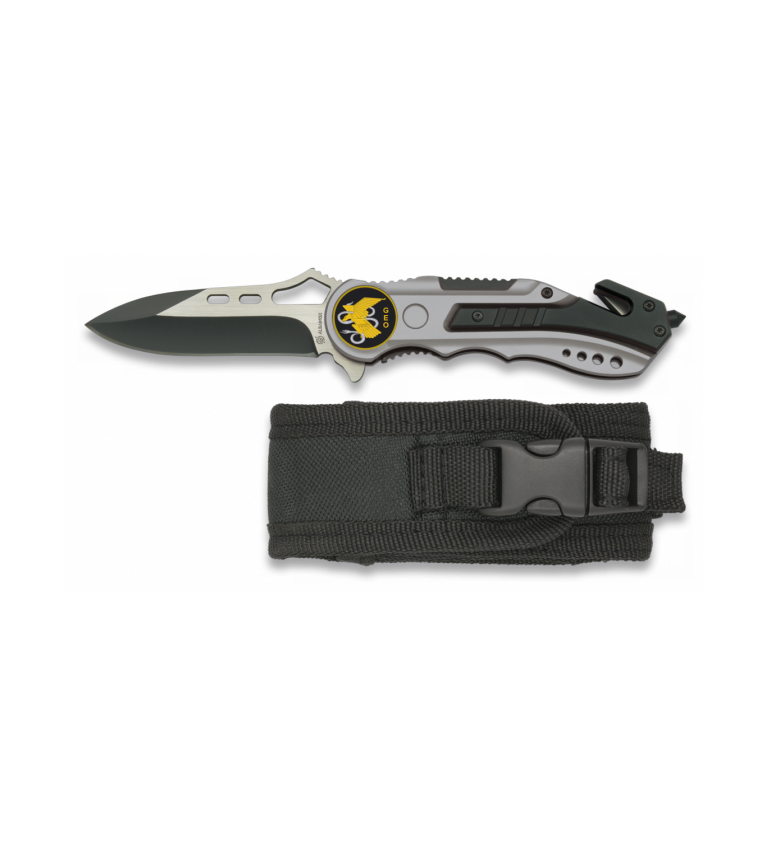 Navaja Albainox gris sin sierra. funda.