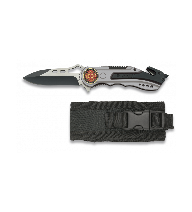 Navaja Albainox gris sin sierra. h:6.5