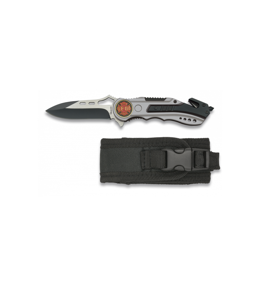 Navaja Albainox gris sin sierra. h:6.5