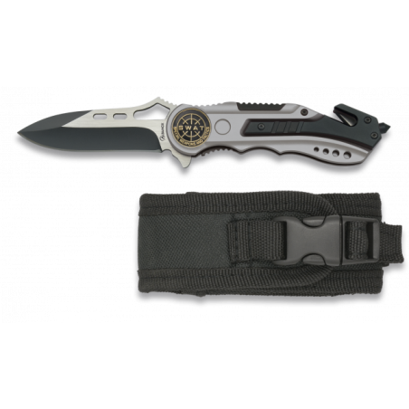 Navaja Albainox gris sin sierra. h:6.5