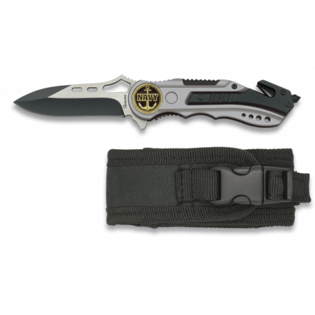 Navaja Albainox gris sin sierra. h:6.5