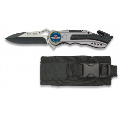 Navaja Albainox gris sin sierra. h:6.5