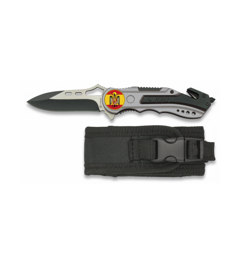 Navaja Albainox gris sin sierra. h:6.5