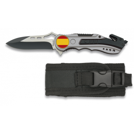 Navaja Albainox gris sin sierra. h:6.5