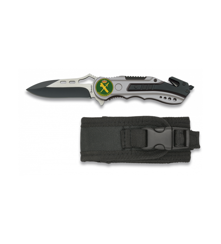 Navaja Albainox gris sin sierra. h:6.5