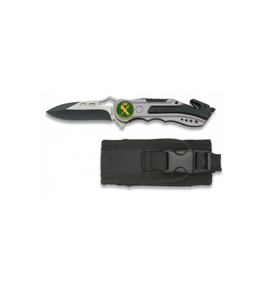 Navaja Albainox gris sin sierra. h:6.5