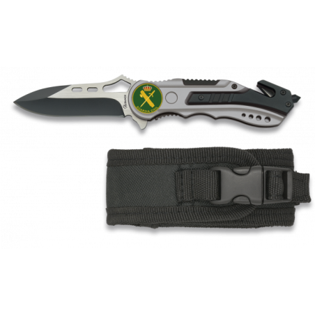 Navaja Albainox gris sin sierra. h:6.5