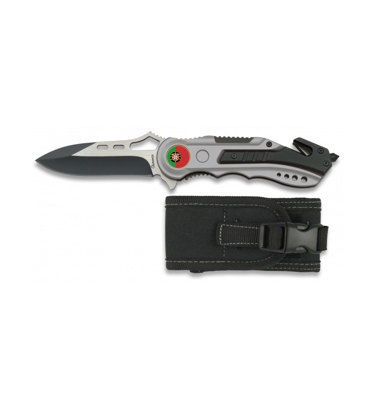 navaja albainox seguridad. Funda. H: 8.1