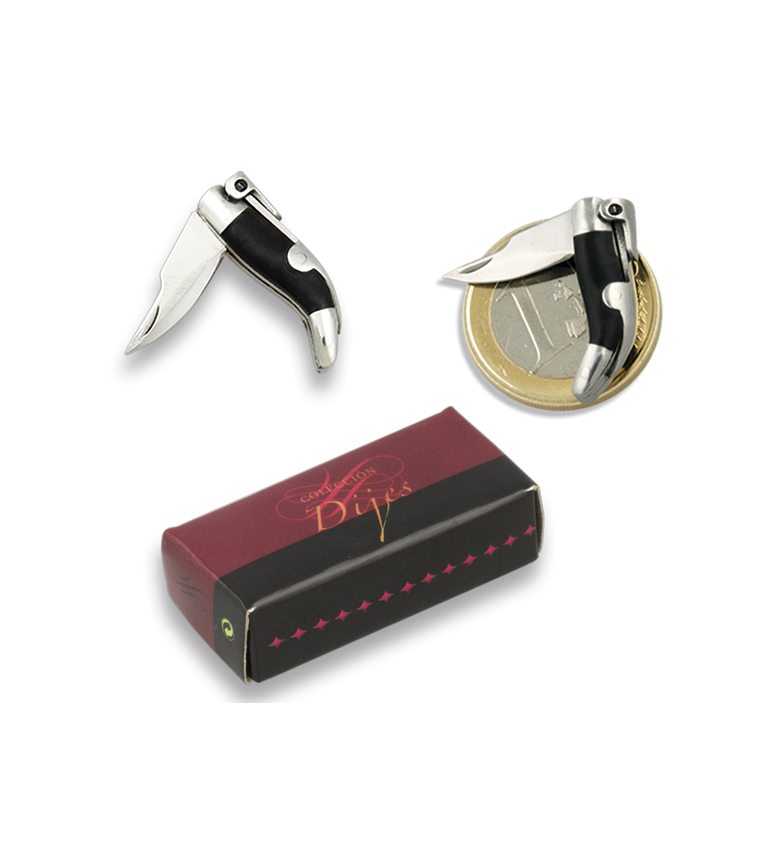 Navaja miniatura DIJE TEJA. Hoja: 1.6 cm