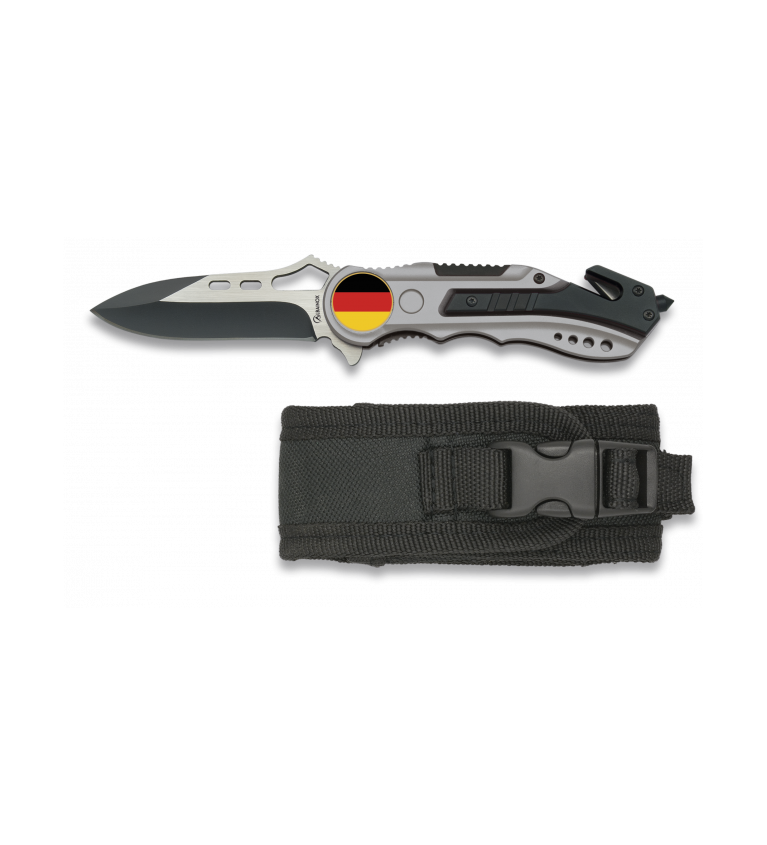 Navaja Albainox gris sin sierra. h:6.5