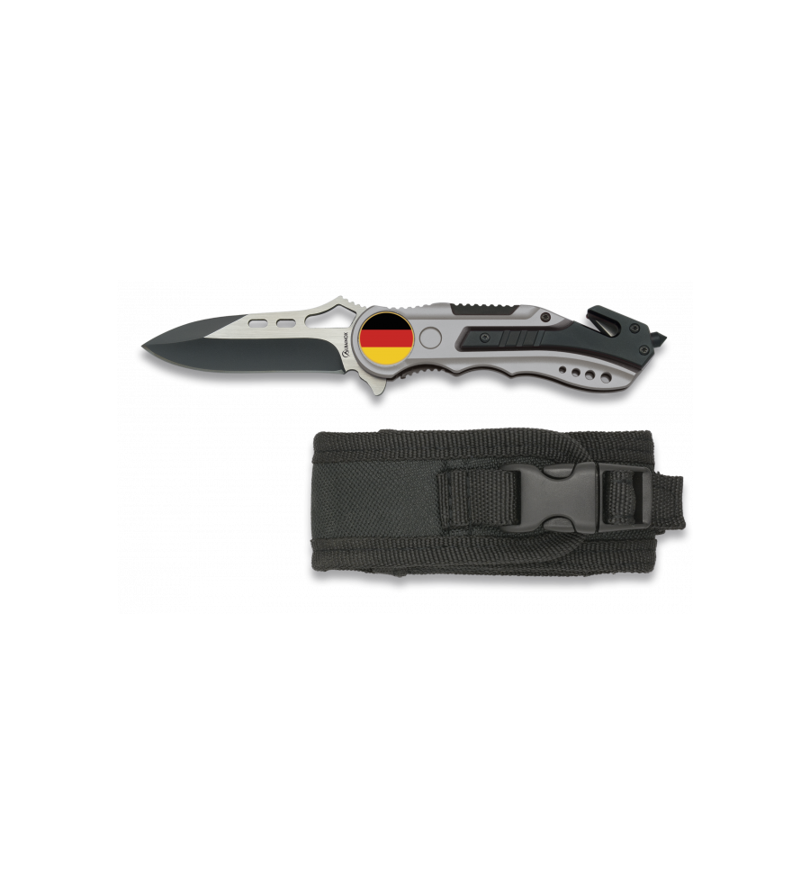 Navaja Albainox gris sin sierra. h:6.5