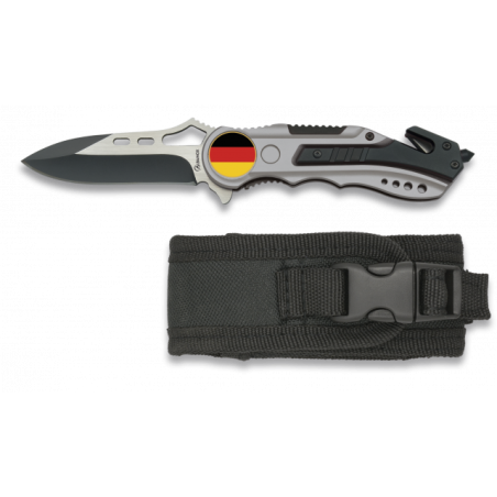 Navaja Albainox gris sin sierra. h:6.5