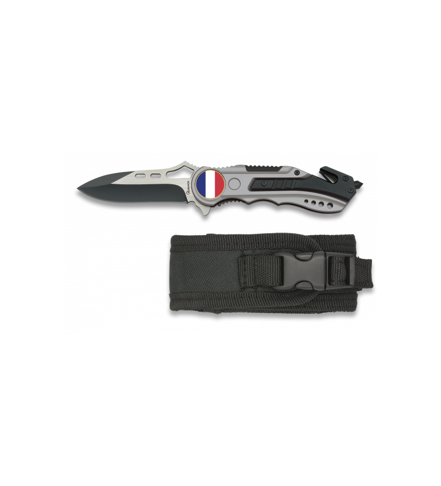 Navaja Albainox gris sin sierra. h:6.5