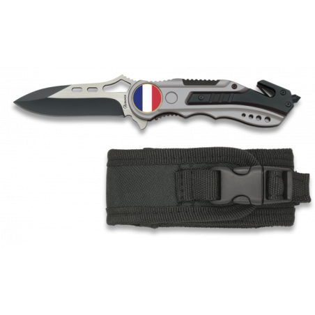 Navaja Albainox gris sin sierra. h:6.5