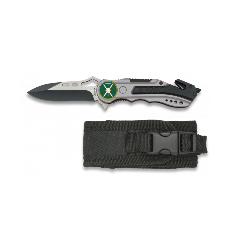 Navaja Albainox gris sin sierra. h:6.5