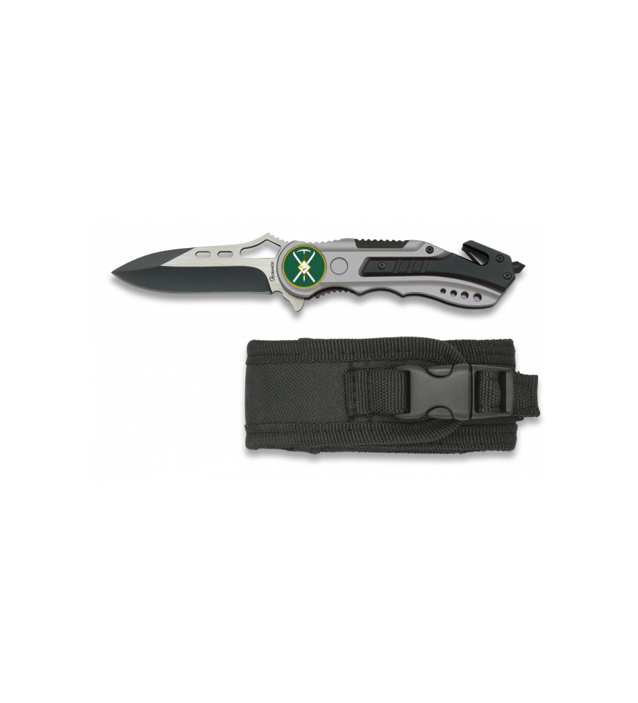 Navaja Albainox gris sin sierra. h:6.5