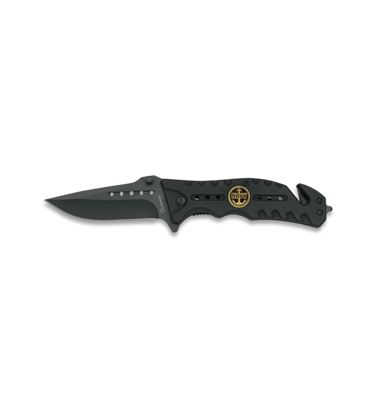 Navaja Negra ALBAINOX . CHAPA.