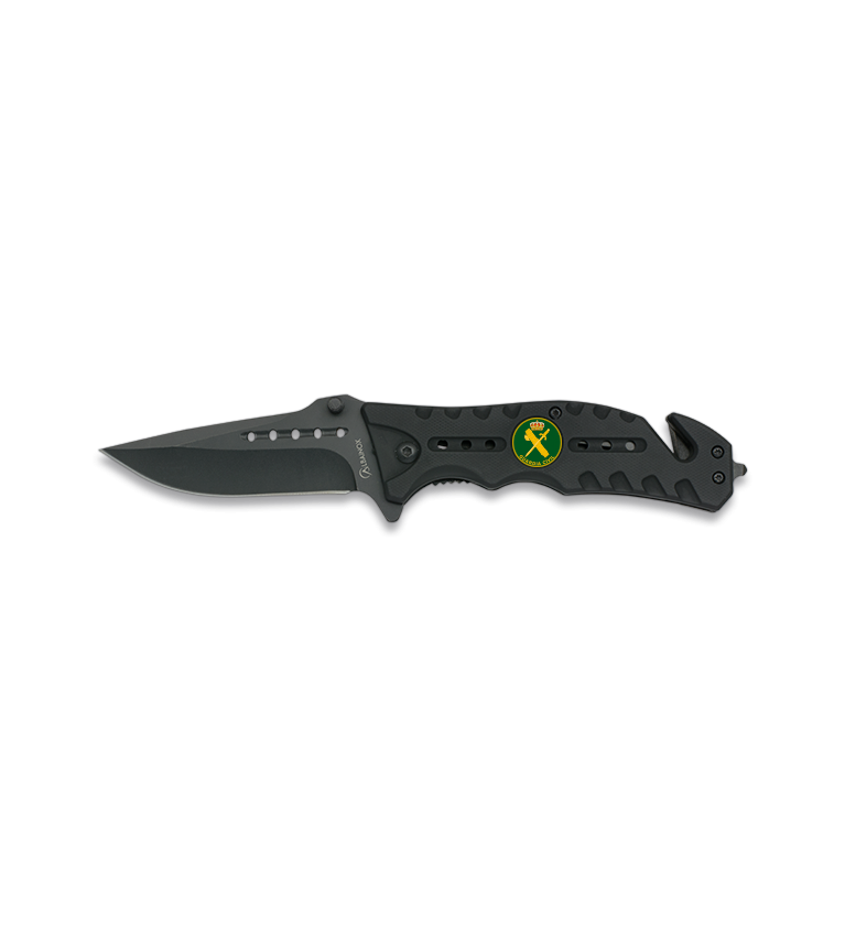 Navaja Negra ALBAINOX. CHAPA.